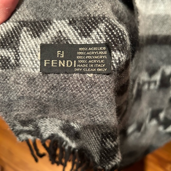 FENDI scarf  72”x 18” 🥭 - Picture 3 of 3